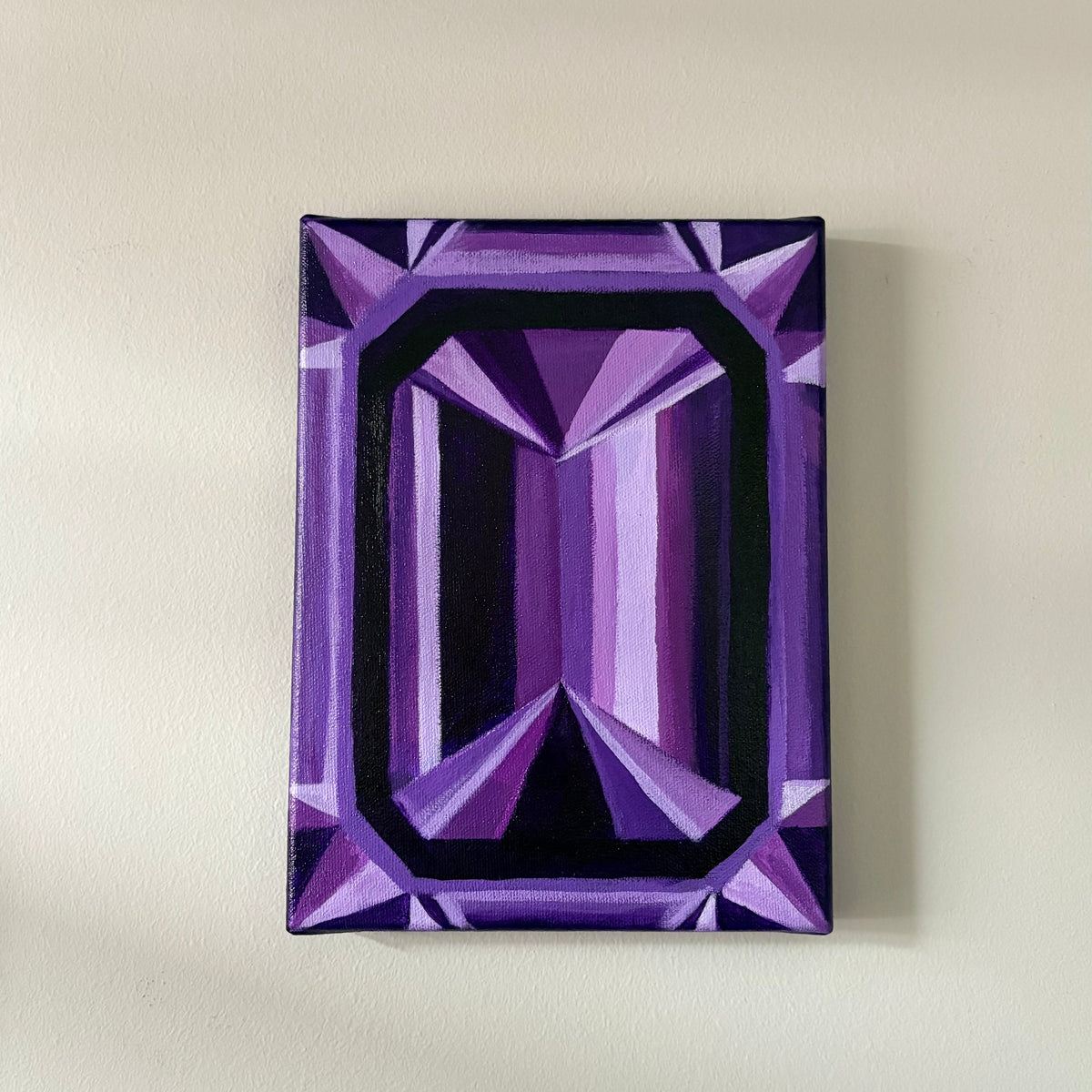 Paarse edelsteen, Vrij werk · Studio