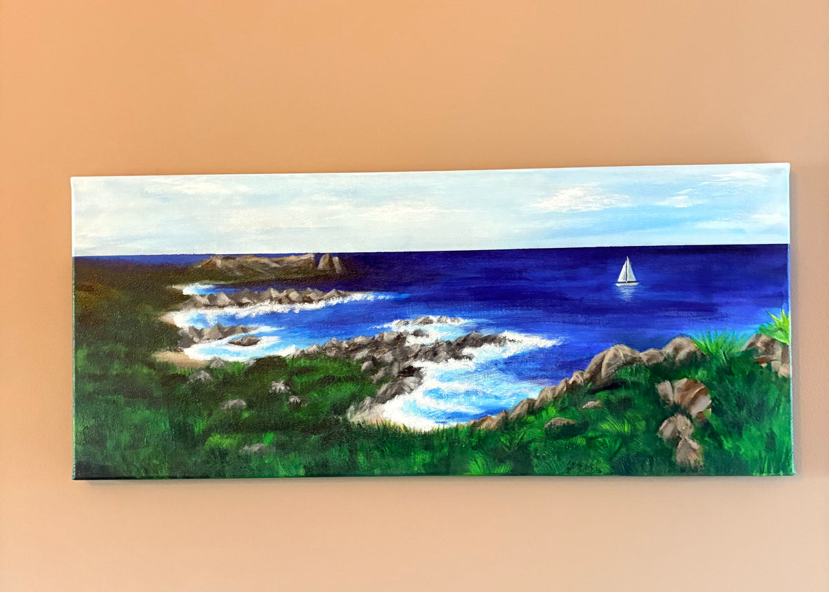 Kustlijn in Kreta, Vrij werk · Studio