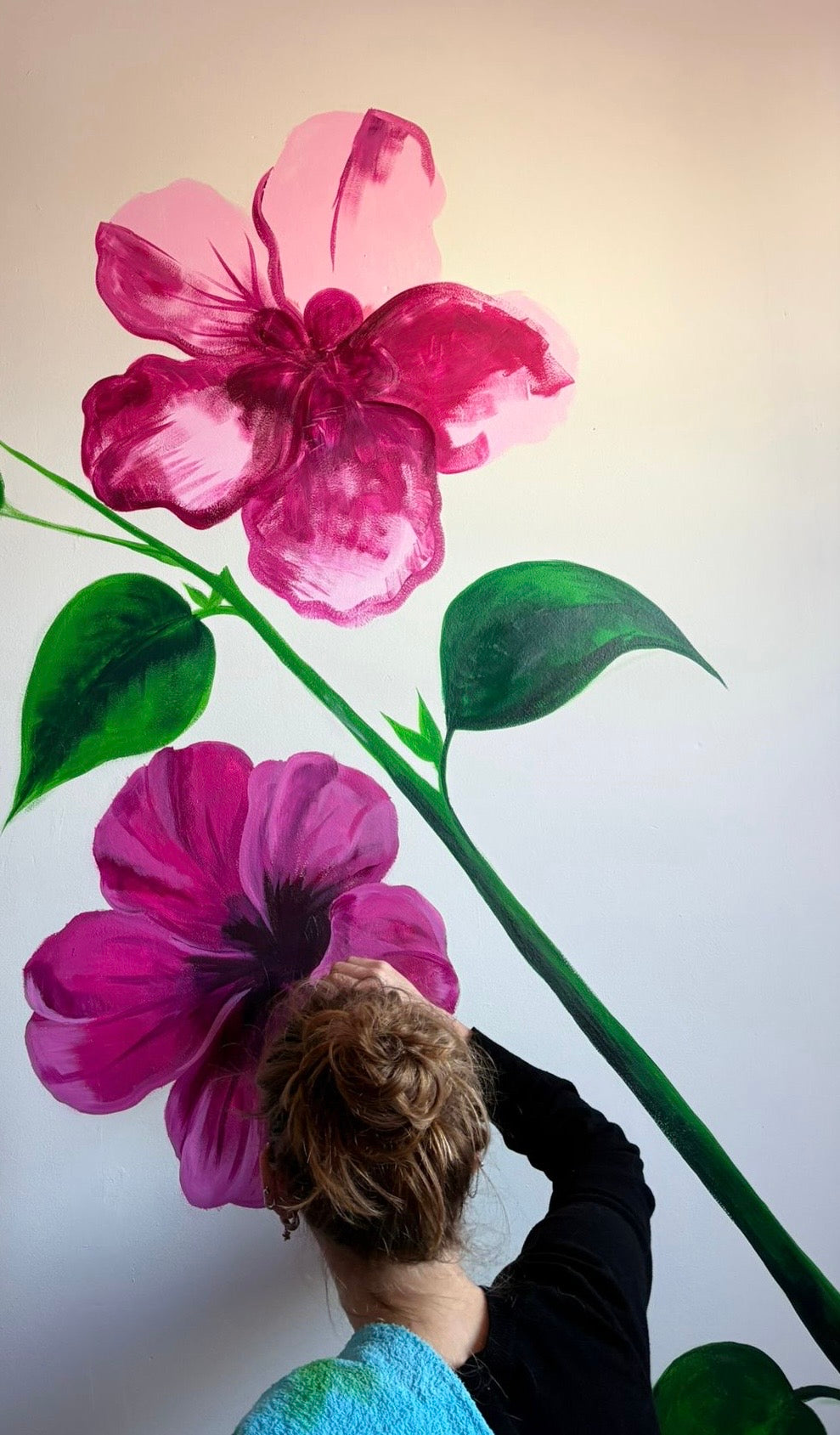 Hibiscus met kolibrie, Hal · particulier